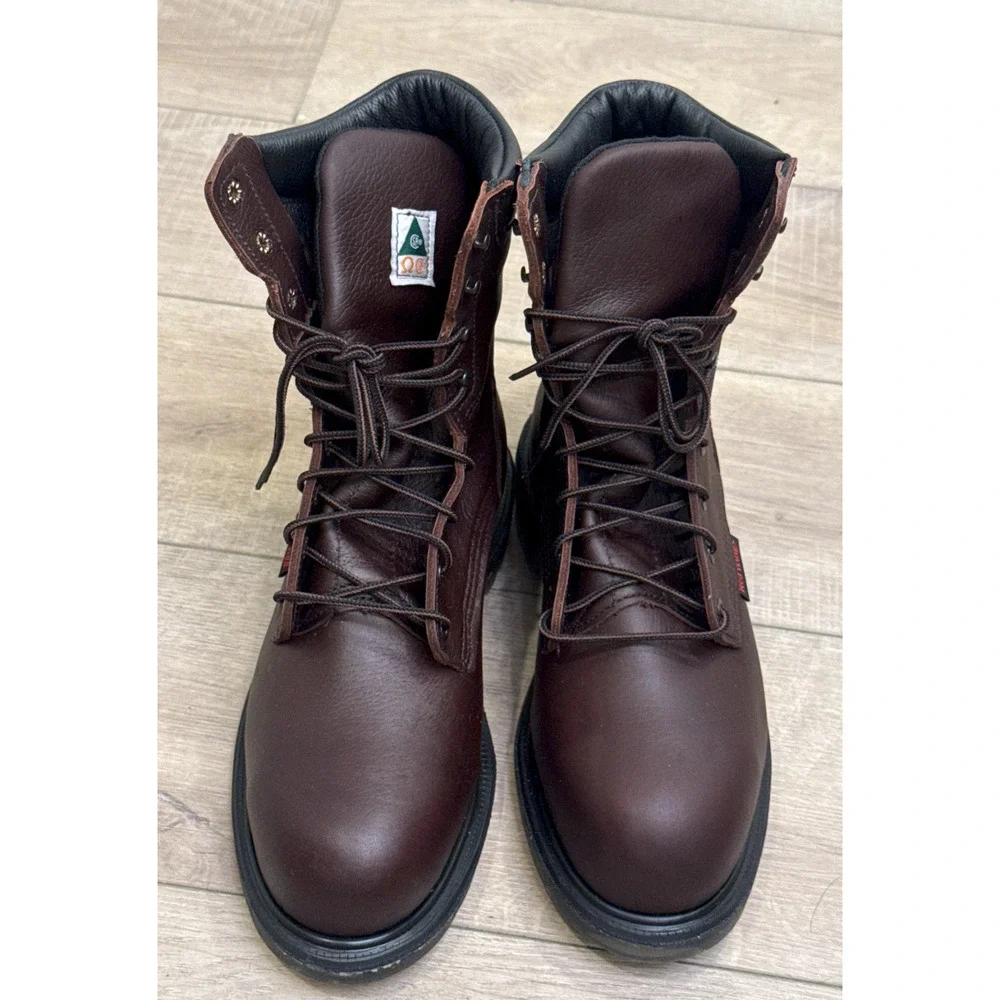 NEW RED WING 3508 SUPERSOLE 2.0 8-INCH CSA SAFETY TOE BOOTS SZ 9.5 D
